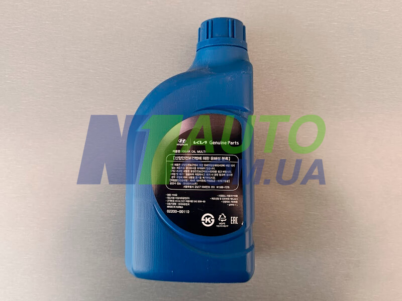 Всесезонне трансмісійне масло Hyundai/Kia Gear Oil Multi 80W-90, 1