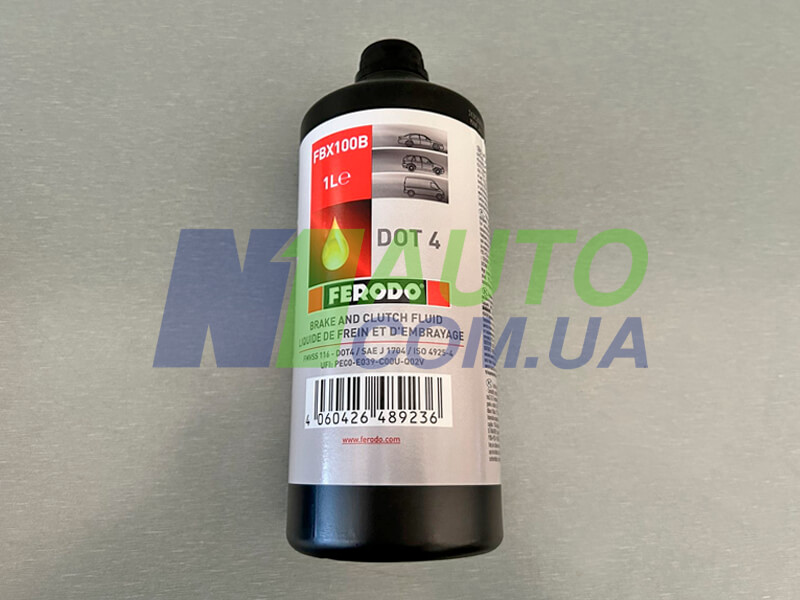 ロドルフォです FERODO Тормозная жидкость ДОТ 4 1 л FBX100B