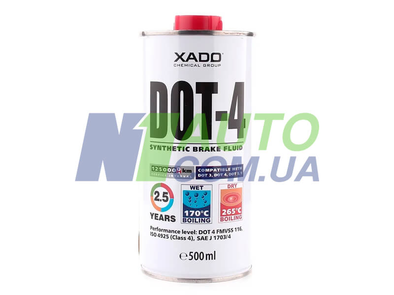 Тормозная жидкость Xado DOT-4 0,5л (XA 54203)