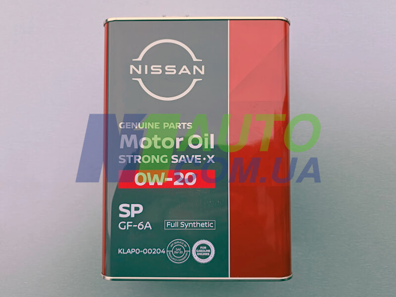 Моторное масло Nissan Extra Save X 0W-20 – синтетика для экономии