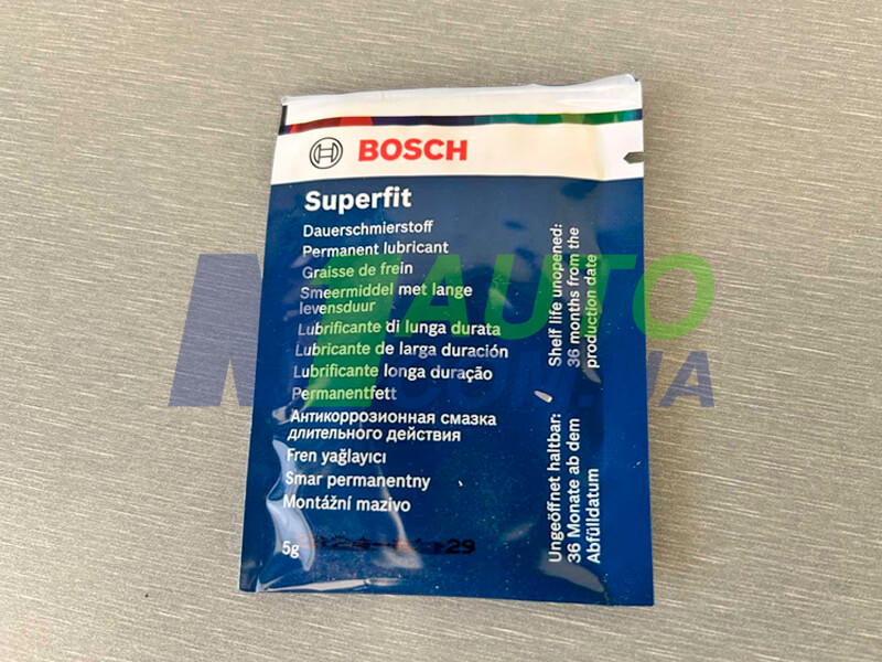 Мастило Bosch SUPERFIT 5 мл – захист гальмівної системи