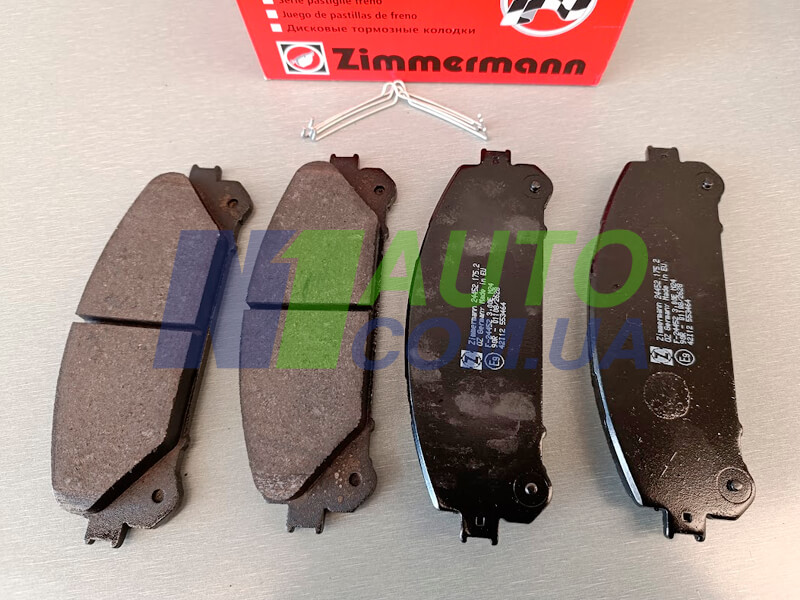 Колодки тормозные передние Zimmermann 24452.175.2 Lexus RX 08