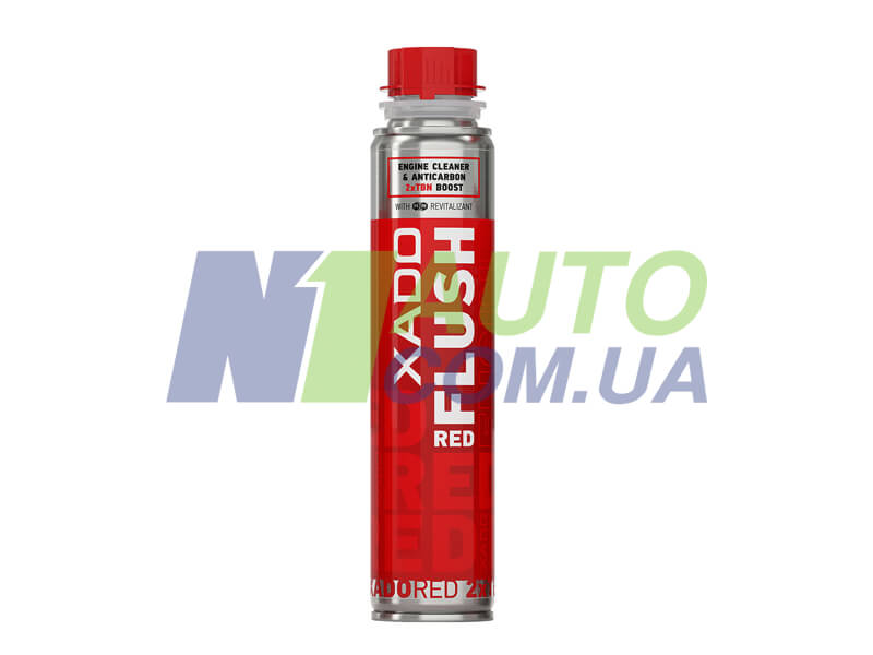 XADO RED FLUSH 250 мл — промывка маслосистемы с раскоксовкой и