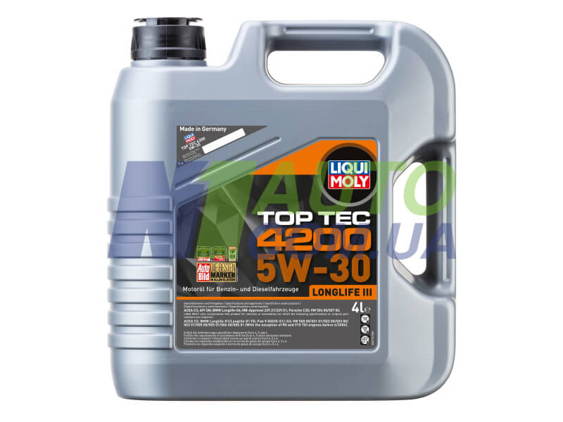 Liqui Moly Top Tec 4200 5W-30 - полностью синтетическое