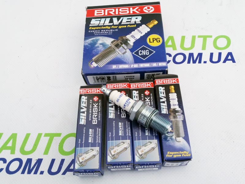 §s§ Свічки запалювання Москвіч 2140,412 Brisk LR15YC Super, ціна 420