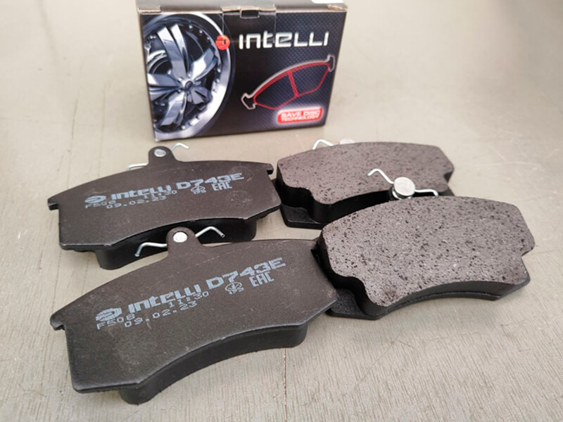 Intelli Колодки тормозные передние ВАЗ 2108-2170