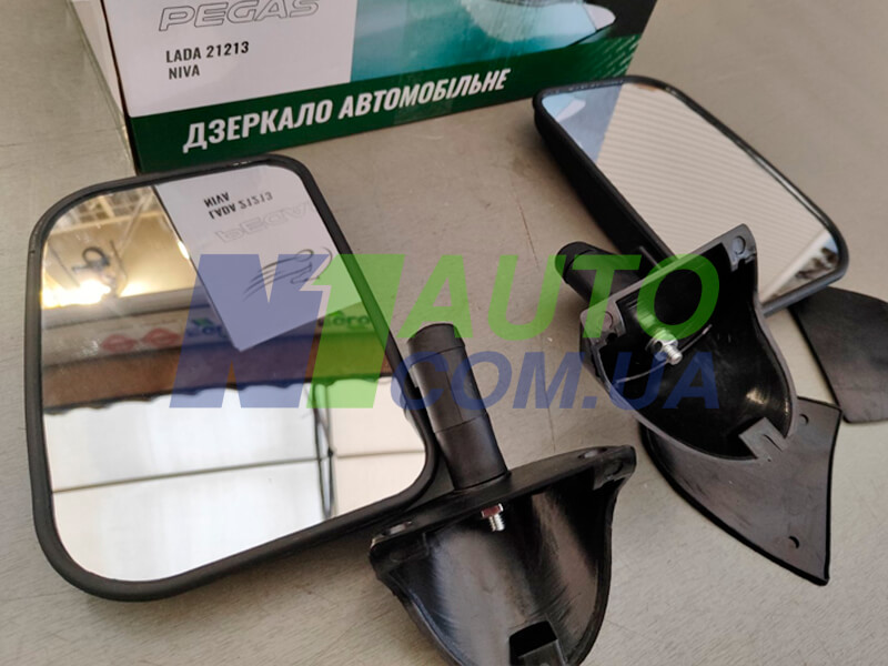 Зеркала боковые Лопухи НИВА 2121, 21213, 21214, 2131 PEGAS