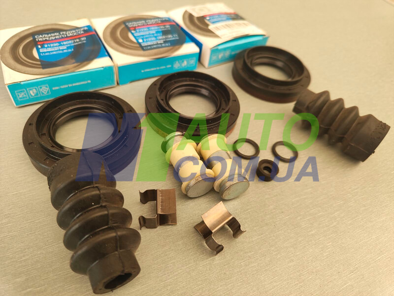 Ремкомплект раздатки ВАЗ 21214, НИВА ШЕВРОЛЕ с сальниками нового образца