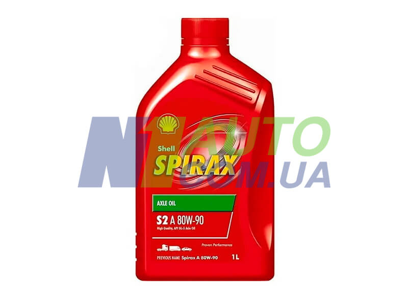 SHELL Spirax S2 A 80W-90 1л Масло трансмісійне мінеральне