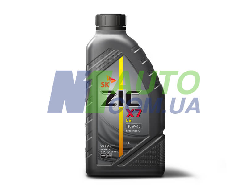 ZIC X7 LS 10W-40, 1 л: Синтетическое масло для автомобилей с