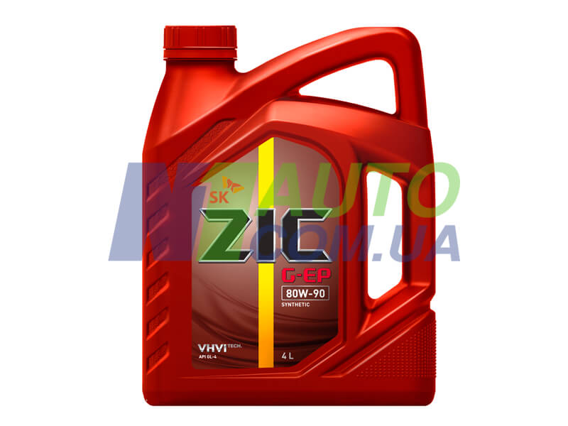 Масло для механических коробок ZIC G-EP 80W-90, 4 л с защитой