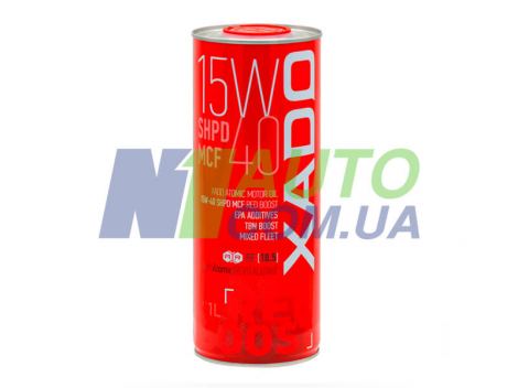 シャドウロックレット　15ポンド XADO 15W-40 SHPD RED BOOST 1 л минеральное масло с REVITALIZANT и